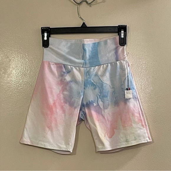 SOL ANGELES by ANTHROPOLOGIE Watercolor Bike Short - Picture 4 of 7